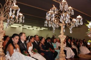 EMOÇÃO NO CASAMENTO COOPERADO EM MARAVILHA