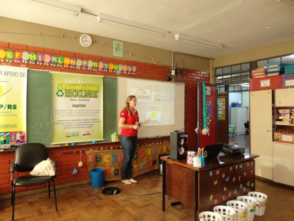 A TURMINHA DA RECICLAGEM NO RS