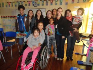 A Turminha da Reciclagem-RS visita escola de surdos