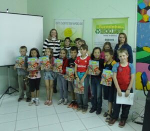 A Turminha da Reciclagem atende mais de 700 alunos no RS