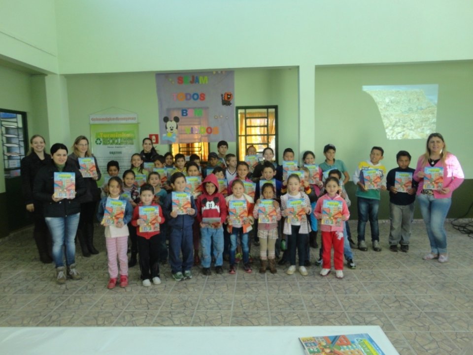 A Turminha da Reciclagem atende mais de 700 alunos no RS