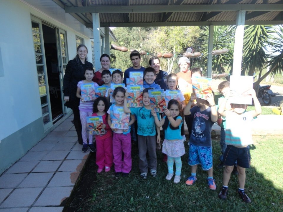 A Turminha da Reciclagem atende mais de 700 alunos no RS