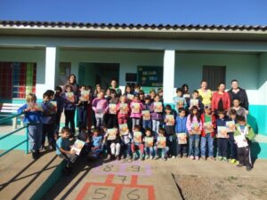 A Turminha da Reciclagem atende mais de 700 alunos no RS