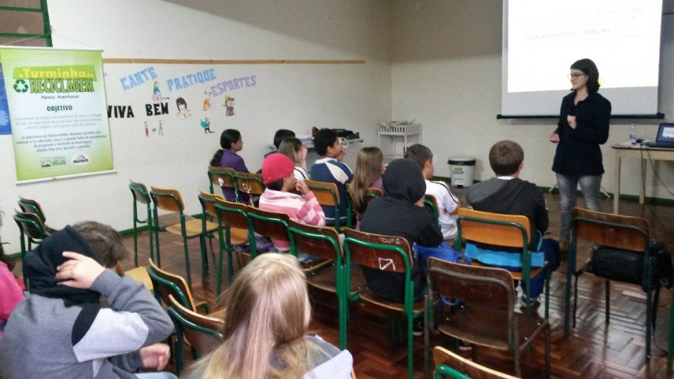 Atividades da Turminha da Reciclagem no mês de Maio