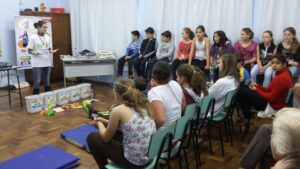 RODA DE LEITURA E TURMINHA DA RECICLAGEM NO DIA C DE COOPERAR