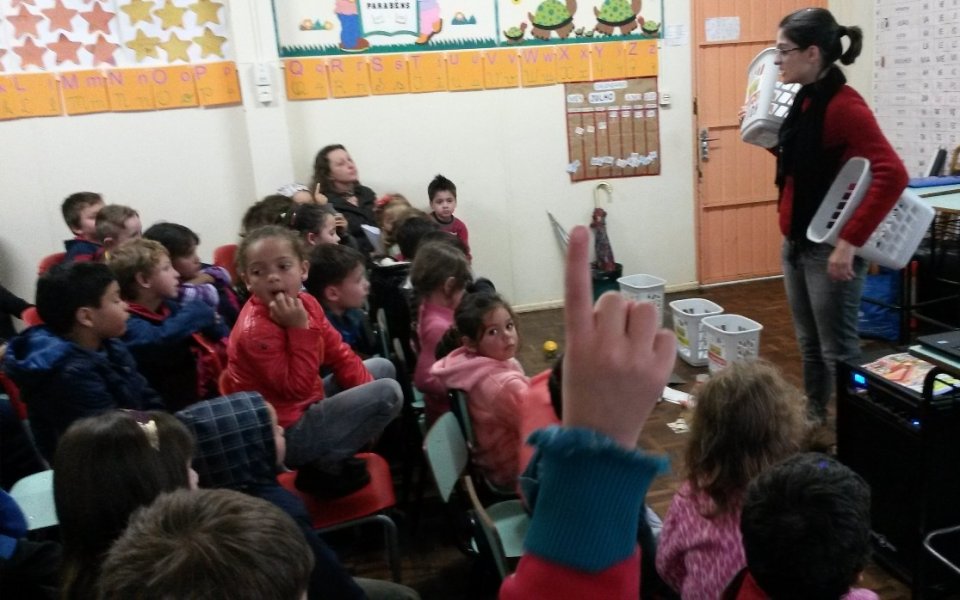 Atividades da Turminha da Reciclagem na primeira quinzena de julho