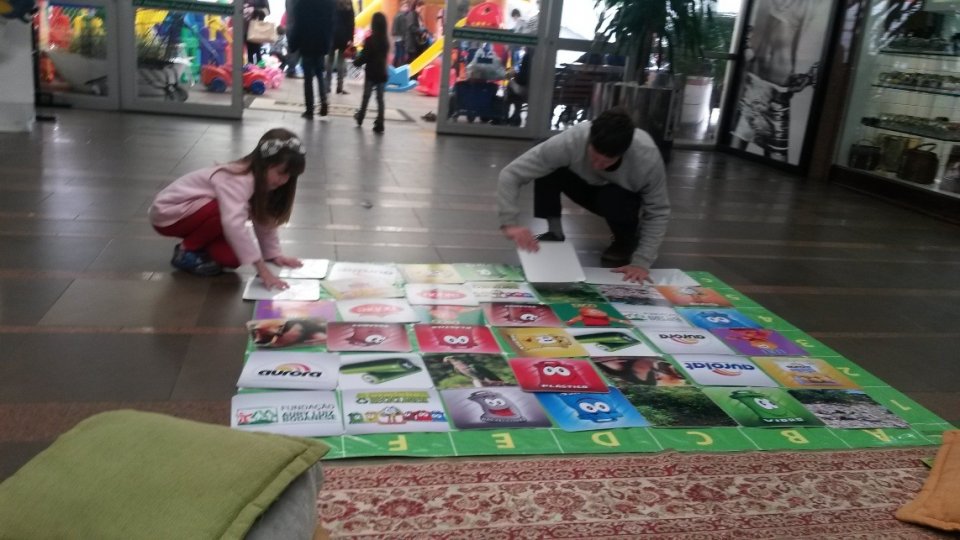 Programas da Falb juntos em atividade em Shopping de RS