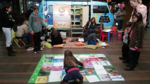 Programas da Falb juntos em atividade em Shopping de RS