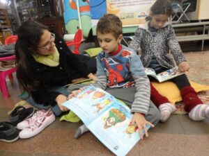 Programas da Falb juntos em atividade em Shopping de RS