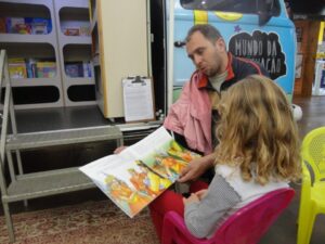 Programas da Falb juntos em atividade em Shopping de RS