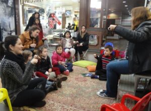 Programas da Falb juntos em atividade em Shopping de RS