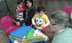 Programas da Falb juntos em atividade em Shopping de RS