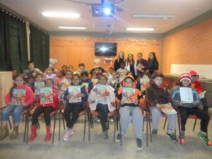 A Turminha da Reciclaglem-RS na volta as aulas das escolas