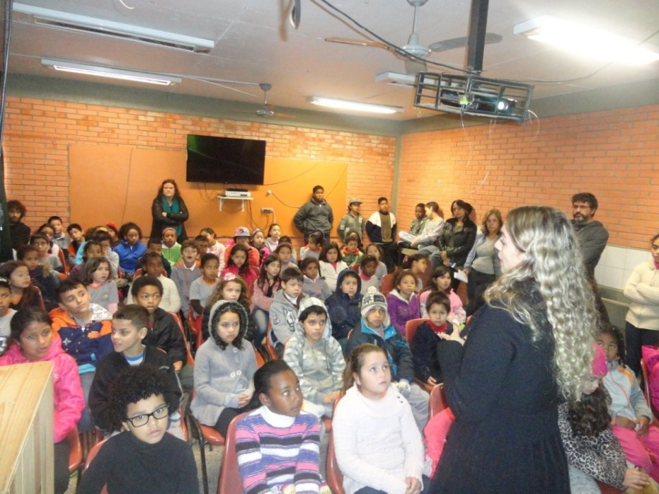 A Turminha da Reciclaglem-RS na volta as aulas das escolas