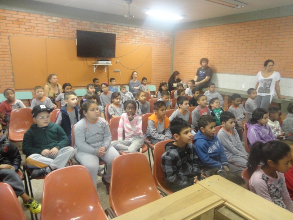 A Turminha da Reciclaglem-RS na volta as aulas das escolas