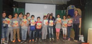 A Turminha da Reciclaglem-RS na volta as aulas das escolas