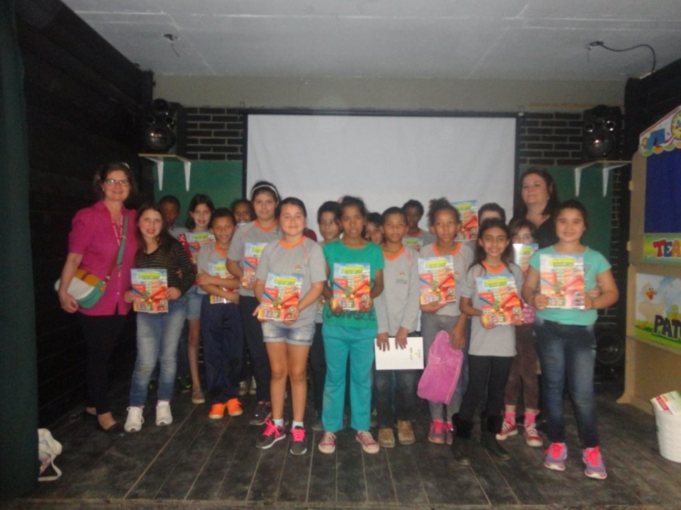 A Turminha da Reciclaglem-RS na volta as aulas das escolas