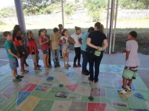 A Turminha da Reciclagem participa de ação contra o mosquito Aedes Aegypti no RS