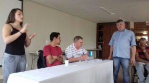 FALB participa de reunião sobre acessibilidade em Chapecó-SC