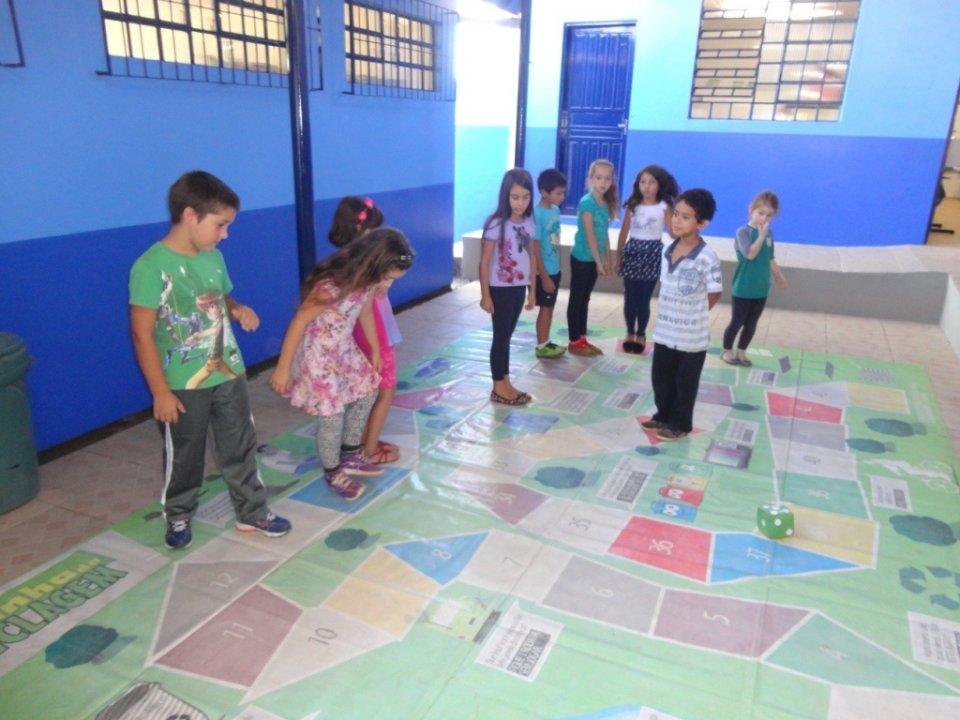 Dia da água com a Turminha da Reciclagem