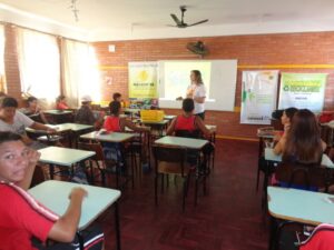 Dia da água com a Turminha da Reciclagem