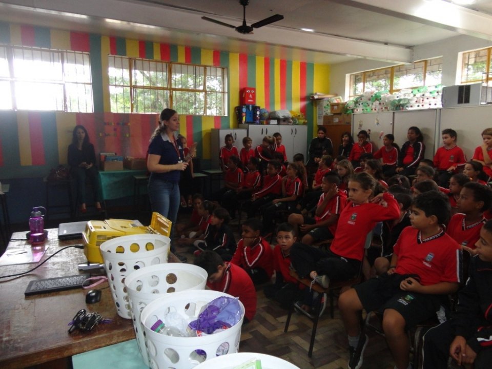 Dia da água com a Turminha da Reciclagem