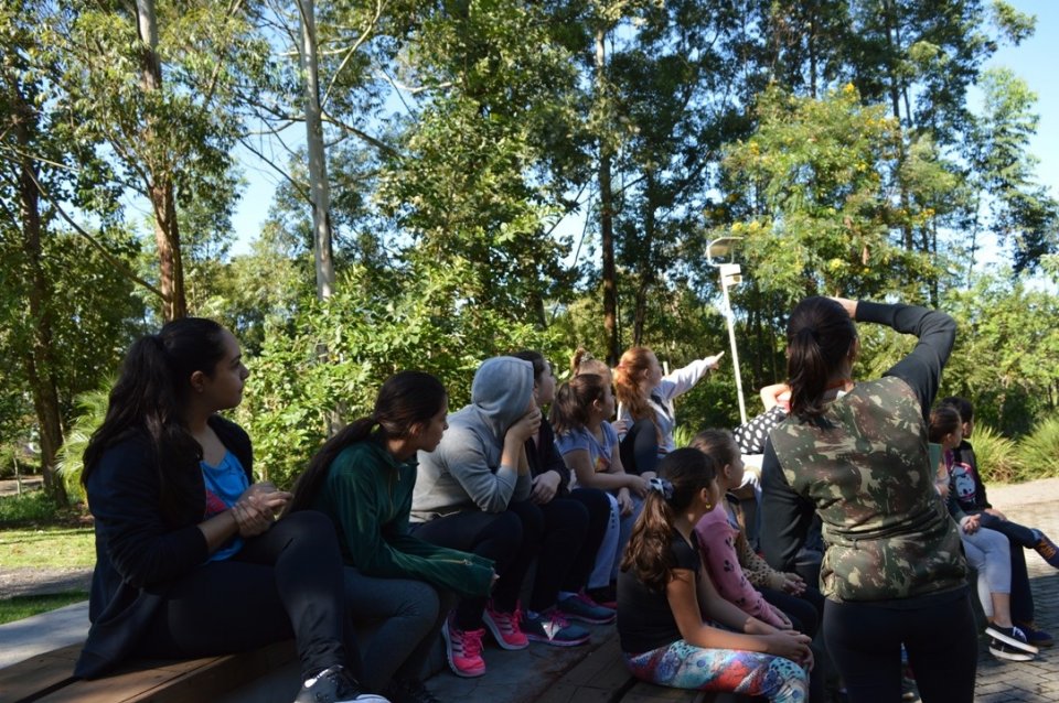 Alunos do Programa Vozes do Corpo realizam atividade diferenciada em ar livre
