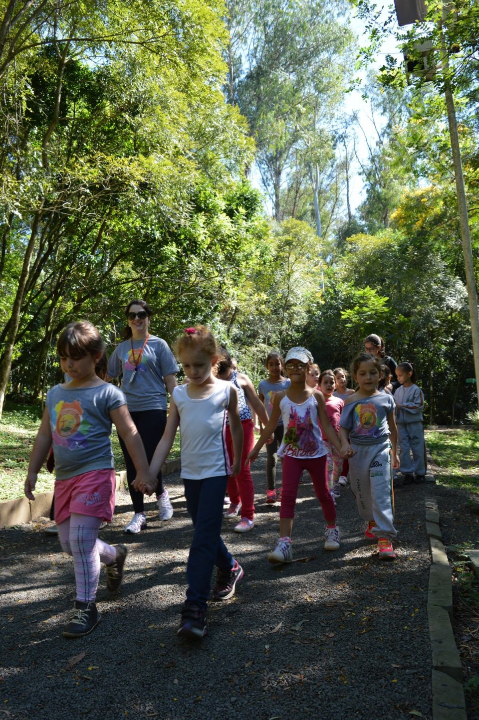 Alunos do Programa Vozes do Corpo realizam atividade diferenciada em ar livre