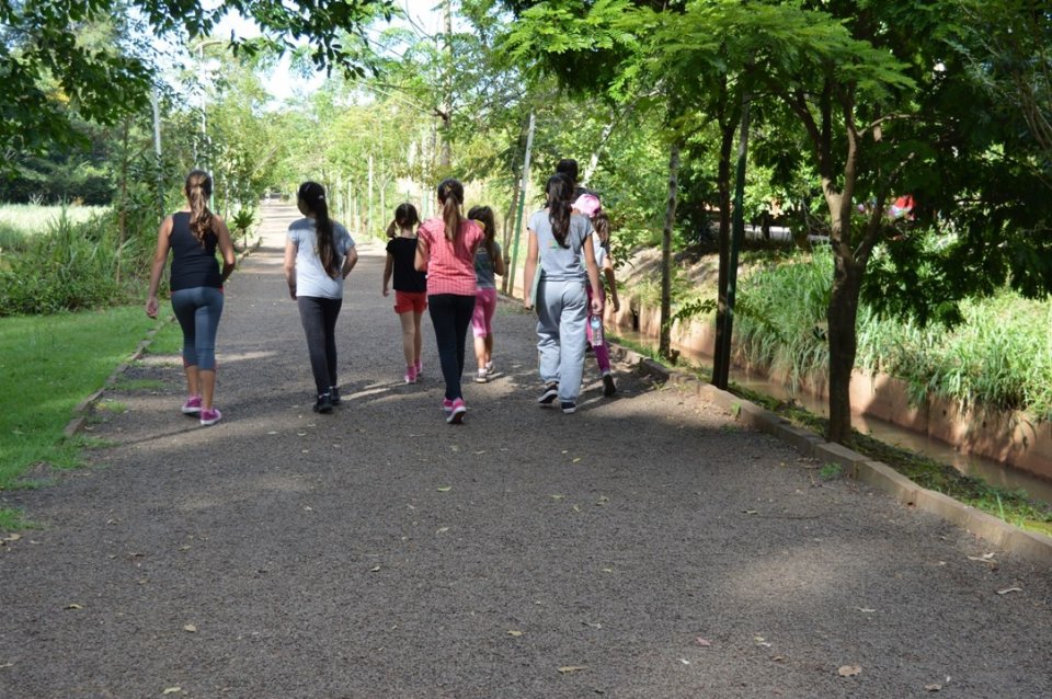 Alunos do Programa Vozes do Corpo realizam atividade diferenciada em ar livre