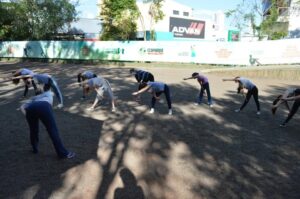 Alunos do Programa Vozes do Corpo realizam atividade diferenciada em ar livre