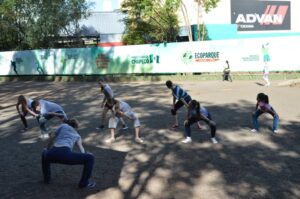 Alunos do Programa Vozes do Corpo realizam atividade diferenciada em ar livre