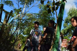 Alunos do Programa Vozes do Corpo realizam atividade diferenciada em ar livre