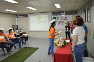 Vivendo Saúde promove formatura de multiplicadores
