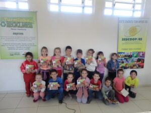 A Turminha da Reciclagem participa de reunião de lançamento do Dia C 2016 no Rio Grande do Sul