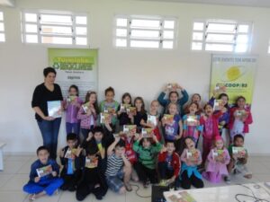 A Turminha da Reciclagem participa de reunião de lançamento do Dia C 2016 no Rio Grande do Sul