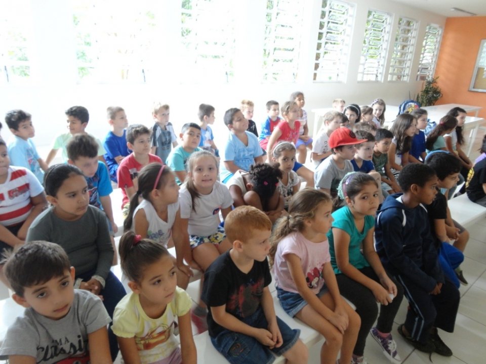 A Turminha da Reciclagem participa de reunião de lançamento do Dia C 2016 no Rio Grande do Sul