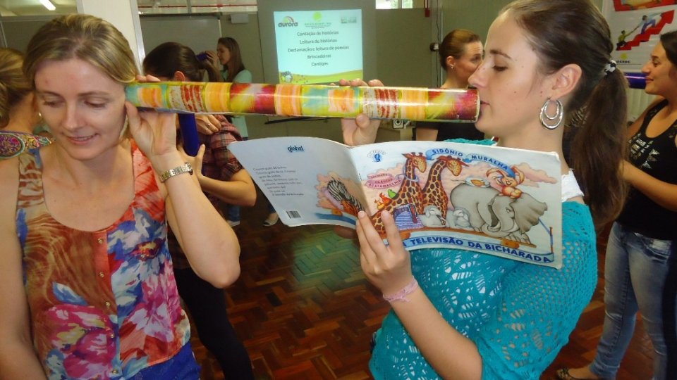 Curso de contação de hiatórias em Maravilha-SC