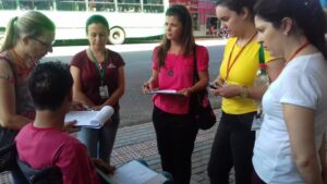 Atitude Agora, voluntários e COMDE fiscalizam terminal urbano