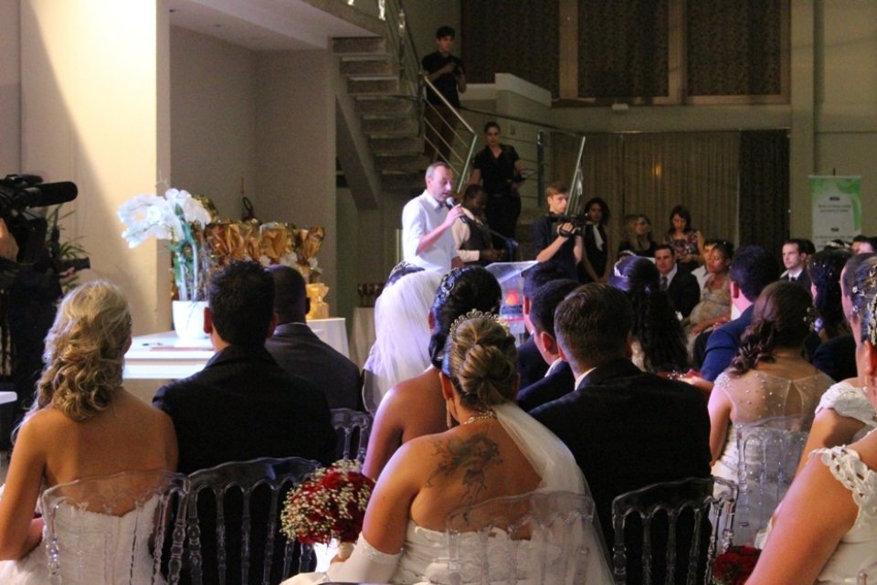 O sonho de 40 casais realizado no Casamento Cooperado em Chapecó-SC