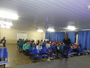 A Turminha da Reciclagem realiza atividades em diversas escolas do Rio Grande do Sul