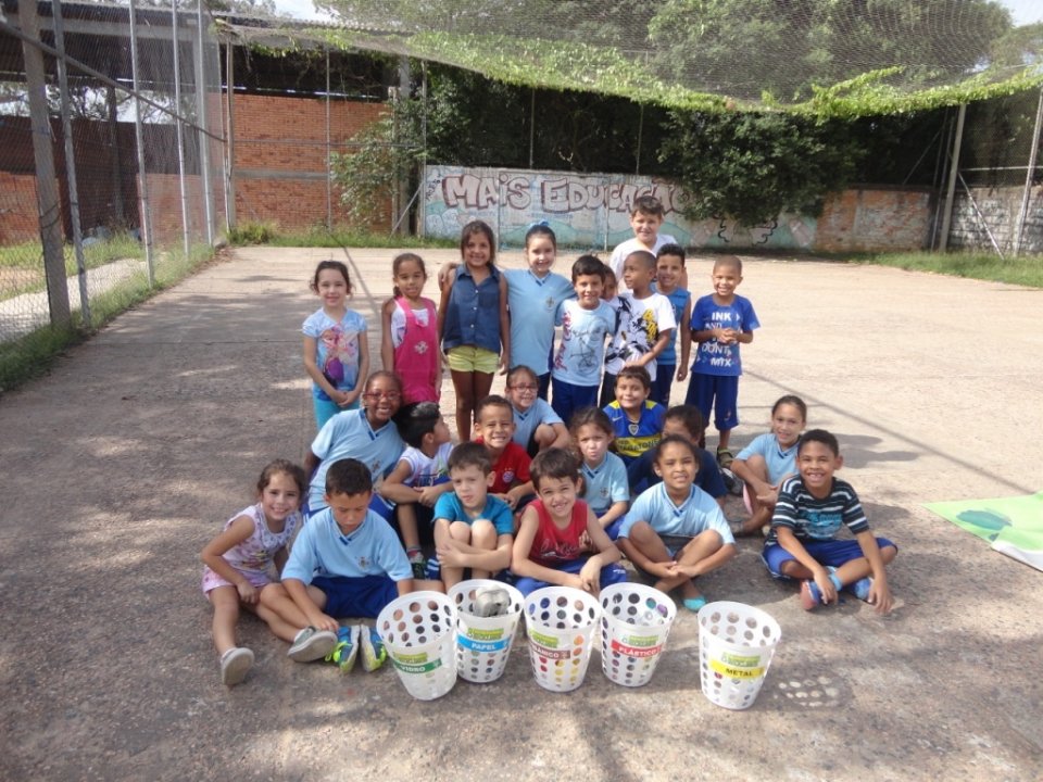 A Turminha da Reciclagem realiza atividades em diversas escolas do Rio Grande do Sul