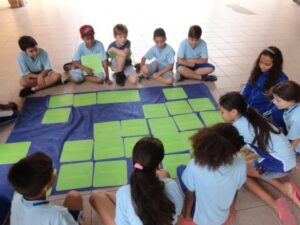 A Turminha da Reciclagem realiza atividades em diversas escolas do Rio Grande do Sul