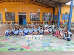 A Turminha da Reciclagem realiza atividades em diversas escolas do Rio Grande do Sul