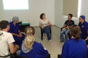 Vivendo Saúde em parceria no projeto Faça Parar