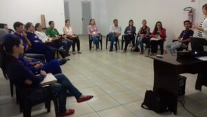 Vivendo Saúde em parceria no projeto Faça Parar