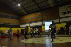 Encontro com familiares e alunos do programa Vozes do Corpo em Comemoração ao Dia da Dança