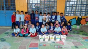 Finalizando as atividades de abril com A Turminha da Reciclagem no RS