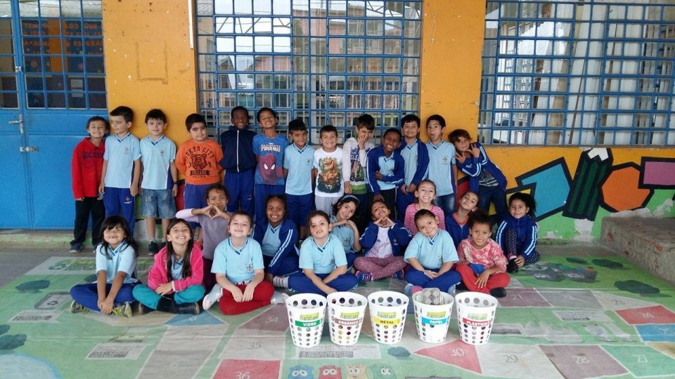 Finalizando as atividades de abril com A Turminha da Reciclagem no RS