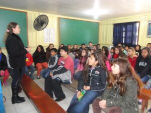 Finalizando as atividades de abril com A Turminha da Reciclagem no RS