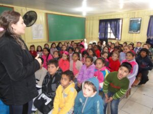 Finalizando as atividades de abril com A Turminha da Reciclagem no RS